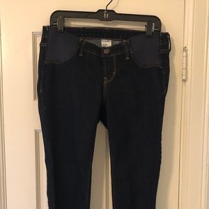 Old Navy, Maternity side panel skinny jeans, Size 8